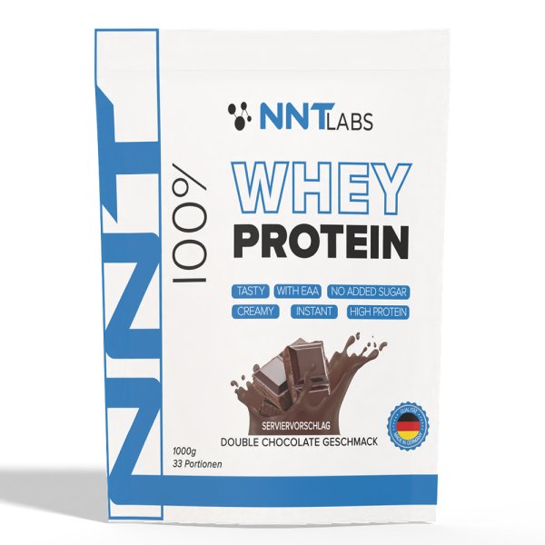 NNT Labs 100% Whey Protein, Double Schoko