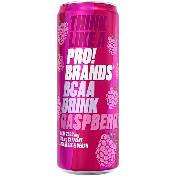 Pro! Brands® BCAA Drink RTD, Raspberry